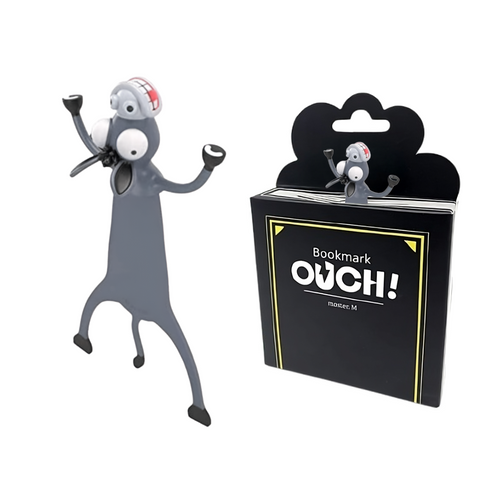 Funny 3D Squashed Animal Bookmark