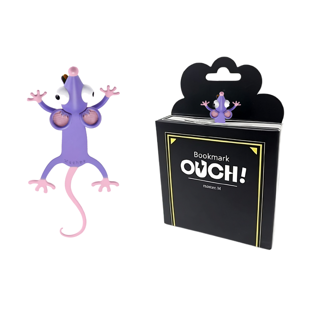 Funny 3D Squashed Animal Bookmark